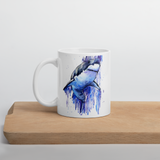 Great White Shark White Glossy Mug by ArtShip Design