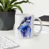Great White Shark White Glossy Mug by ArtShip Design